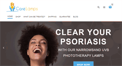 Desktop Screenshot of carelamps.com